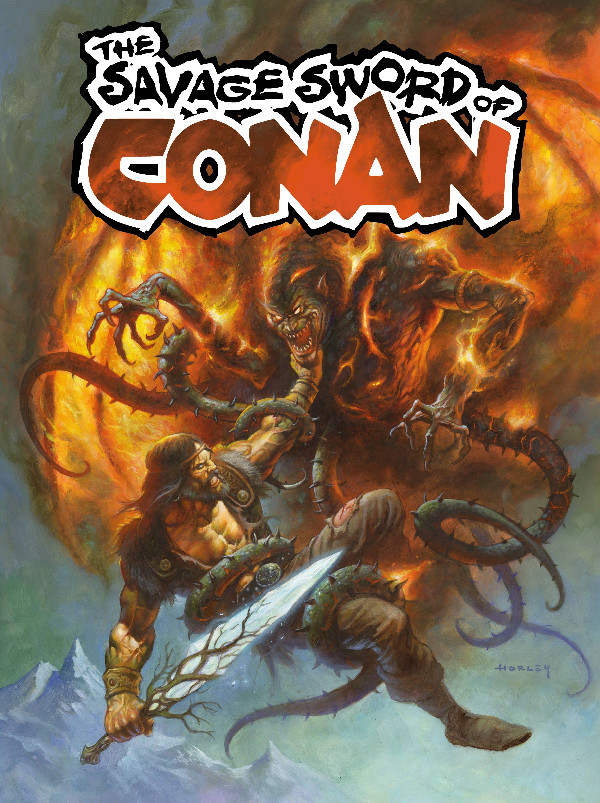 SAVAGE SWORD OF CONAN 6 (OF 6) CVR B HORLEY