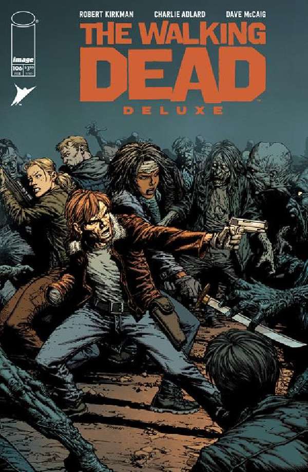 WALKING DEAD DELUXE 106 CVR A DAVID FINCH & DAVE MCCAIG