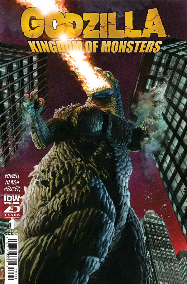 Godzilla 70th Anniversary Foil Classics: Godzilla Kingdom of Monsters 1 Cover A (Ross)