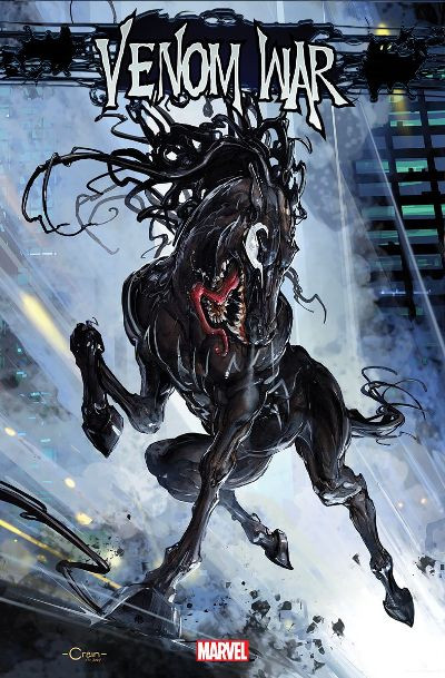 VENOM WAR 1 CLAYTON CRAIN VENOM HORSE VARIANT