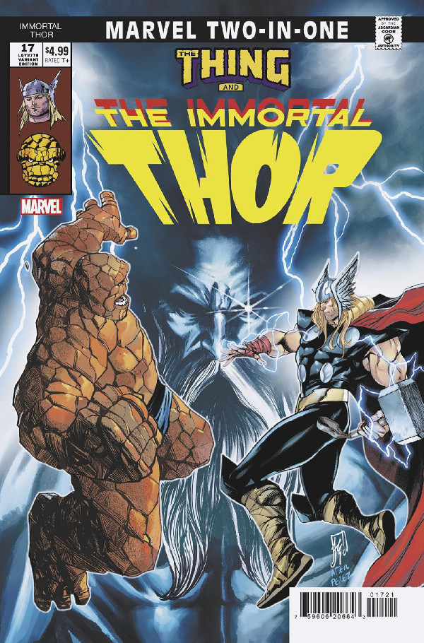 IMMORTAL THOR 17 STEFANO CASELLI MARVEL TWO-IN-ONE VARIANT