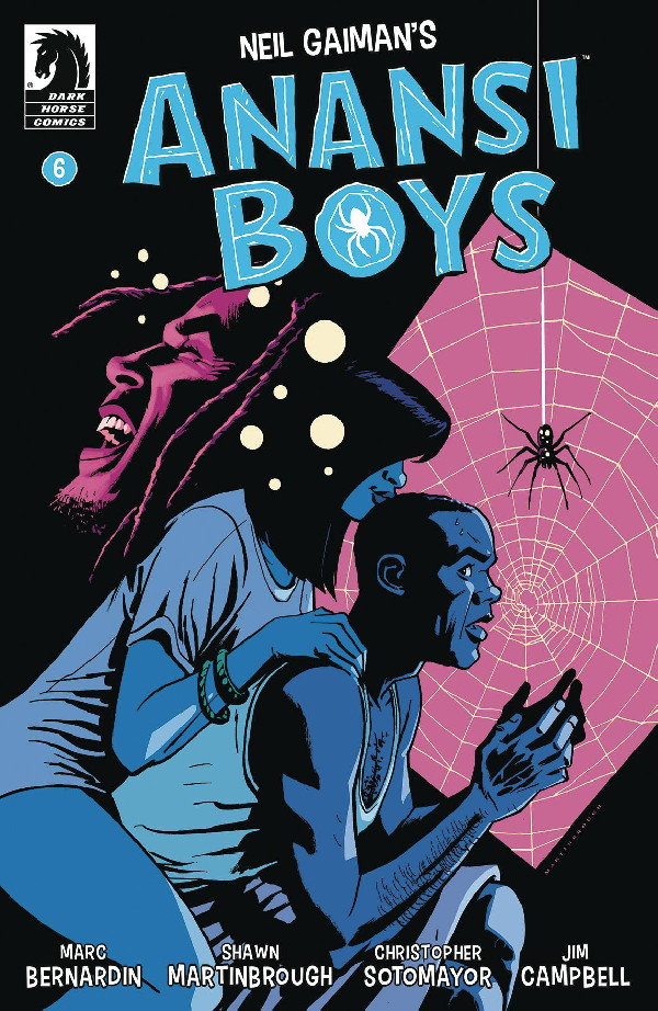 ANANSI BOYS I 6 CVR B MARTINBROUGH