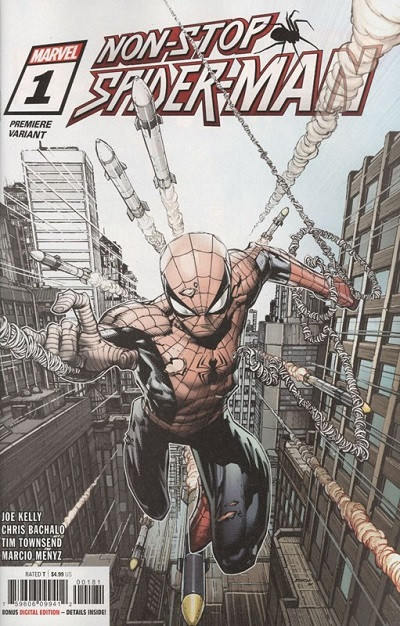 NON STOP SPIDER-MAN 1 FINCH 1 PER STORE PREMIERE VARIANT