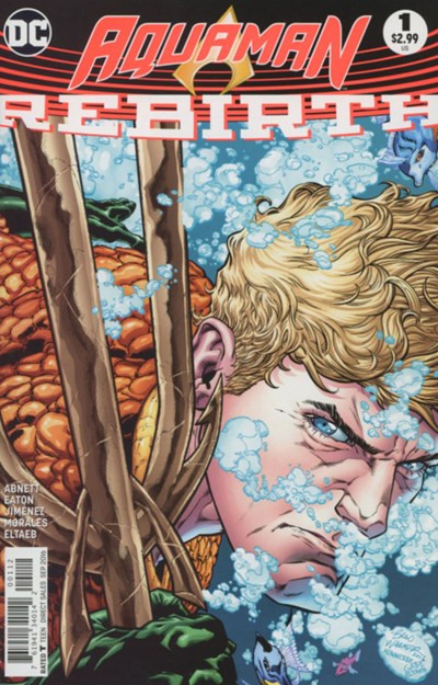 AQUAMAN REBIRTH 2nd PRINTING