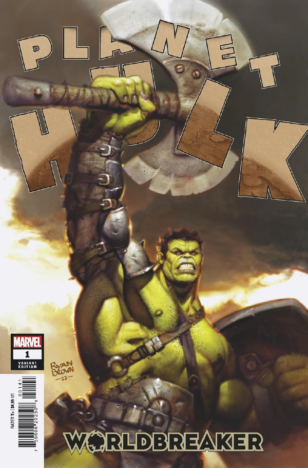 PLANET HULK: WORLDBREAKER 1 RYAN BROWN VARIANT