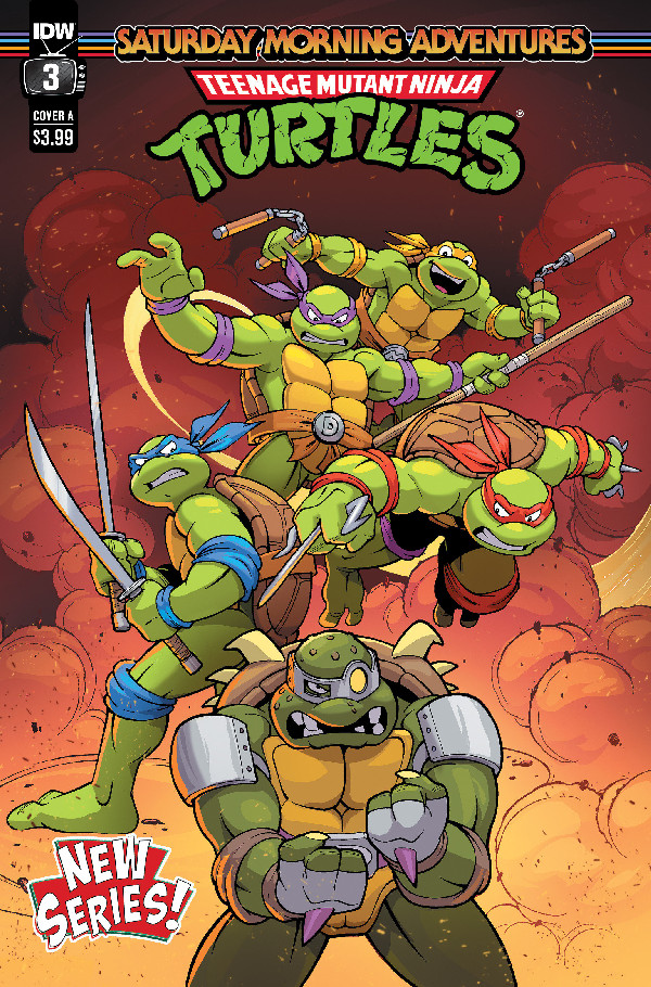 Teenage Mutant Ninja Turtles: Saturday Morning Adventures (2023-) 3 Cover A (La wrence)