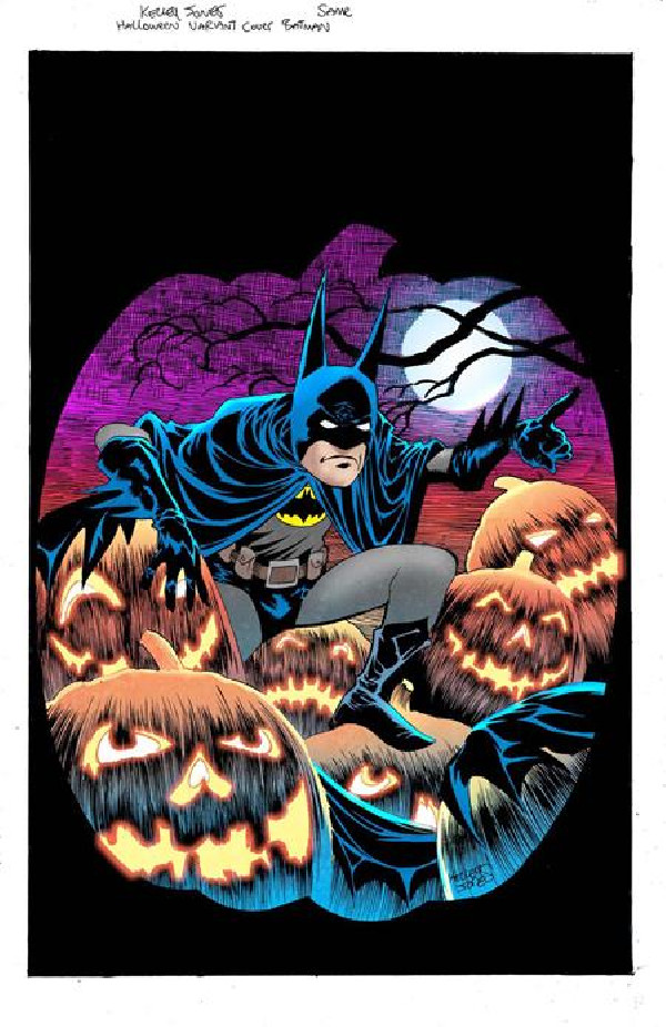 BATMAN 153 CVR D KELLEY JONES TRICK OR TREAT CARD STOCK VAR