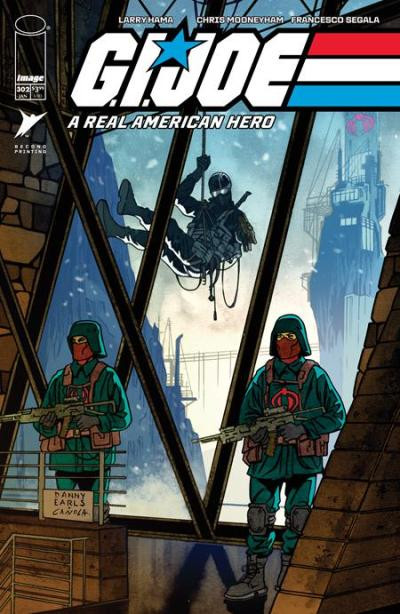 GI JOE A REAL AMERICAN HERO 302 DANNY EARLS 2nd PRINTING