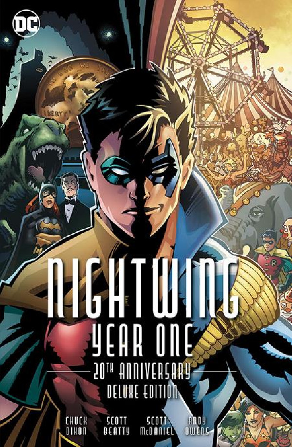 NIGHTWING YEAR ONE 20TH ANNIVERSARY DELUXE EDITION HC BOOK MARKET SCOTT MCDANIEL EDITION