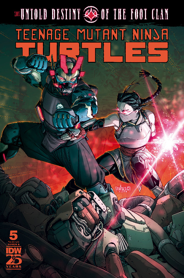 Teenage Mutant Ninja Turtles: The Untold Destiny of the Foot Clan 5 Cover A (Santolouco)