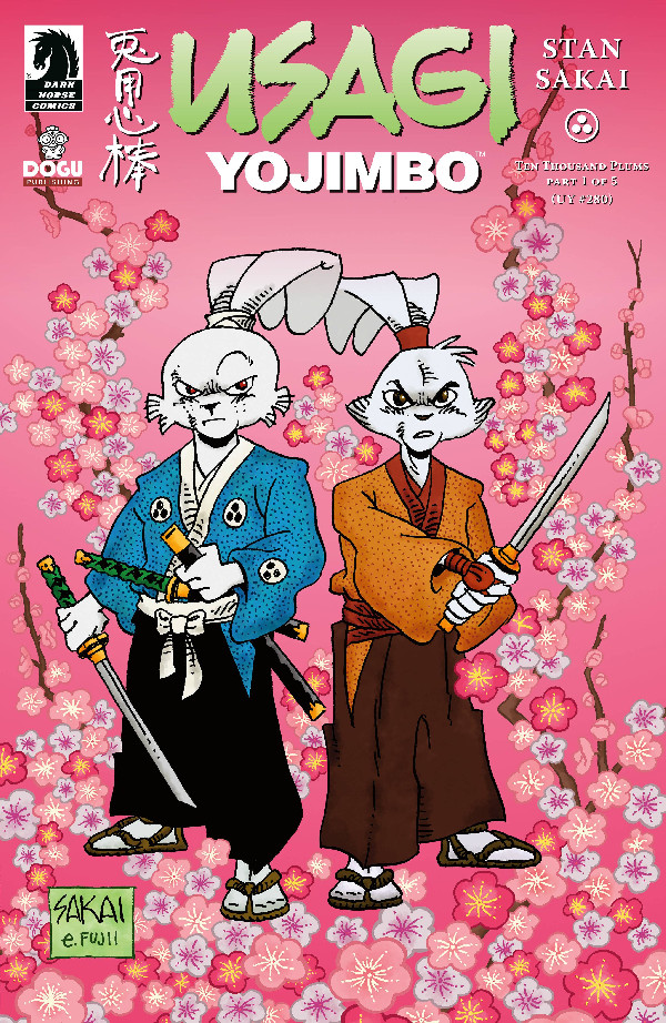 USAGI YOJIMBO TEN THOUSAND PLUMS 1 CVR A SAKAI