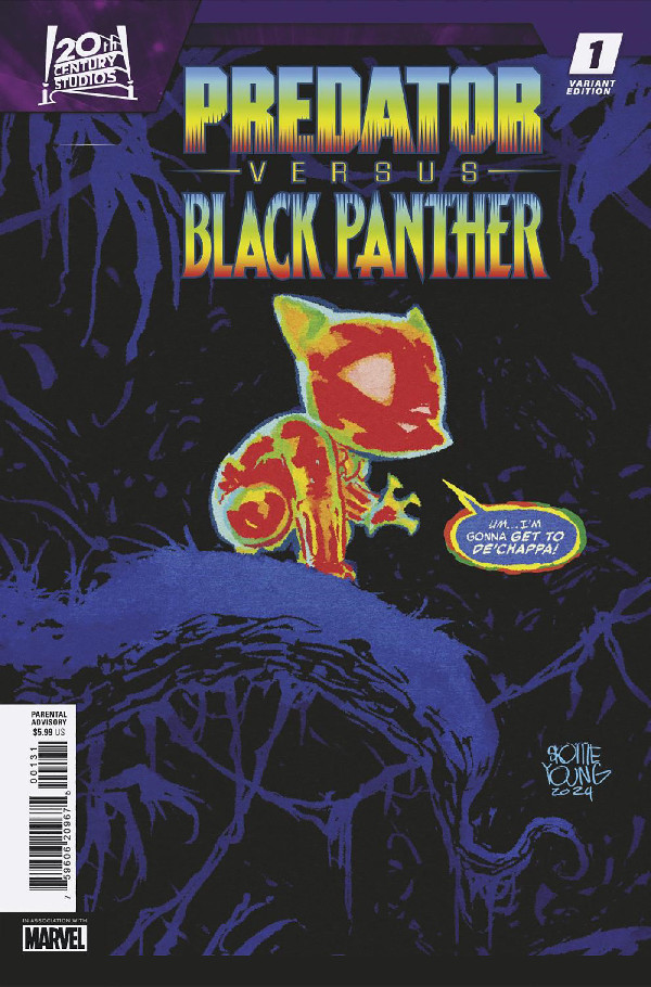 PREDATOR VS. BLACK PANTHER 1 SKOTTIE YOUNG VARIANT