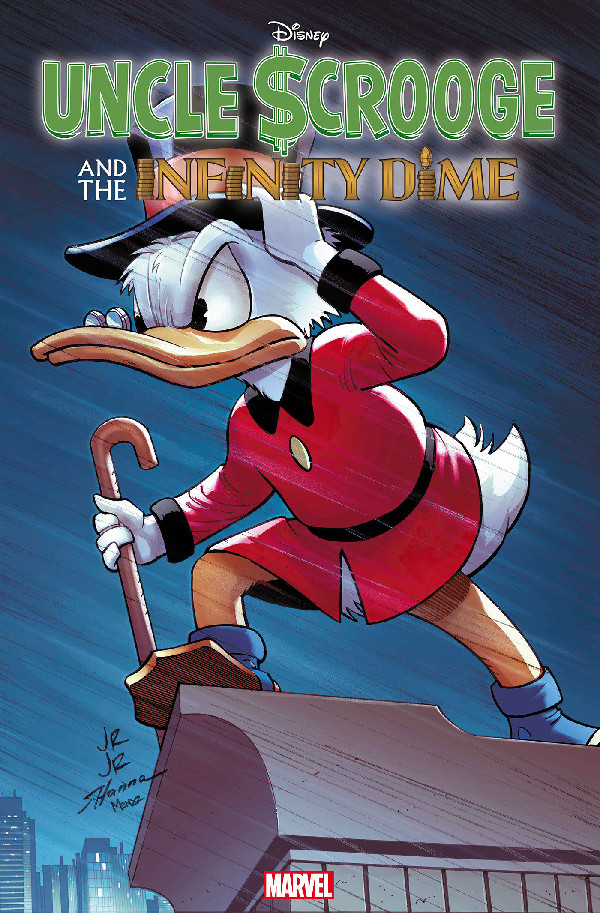 UNCLE SCROOGE AND THE INFINITY DIME 1 JOHN ROMITA JR. VARIANT