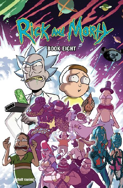 RICK AND MORTY BOOK EIGHT DELUXE EDITION HC