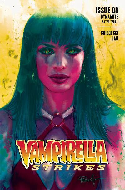 VAMPIRELLA STRIKES 8 CVR M PARRILLO ULTRAVIOLET