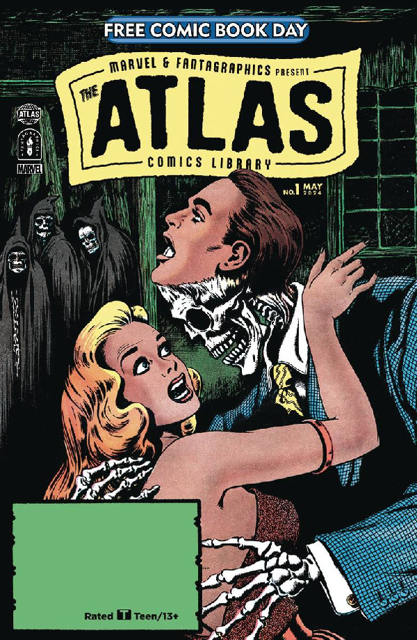 FCBD 2024 - FANTAGRAPHICS - MARVEL & FANTAGRAPHICS PRSNT ATLAS COMICS LIBRARY