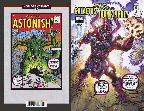 WHAT IF...? GALACTUS: GALACTUS TRANSFORMED MOON KNIGHT? 1 PHILIP TAN SCI-FI HOM AGE VARIANT