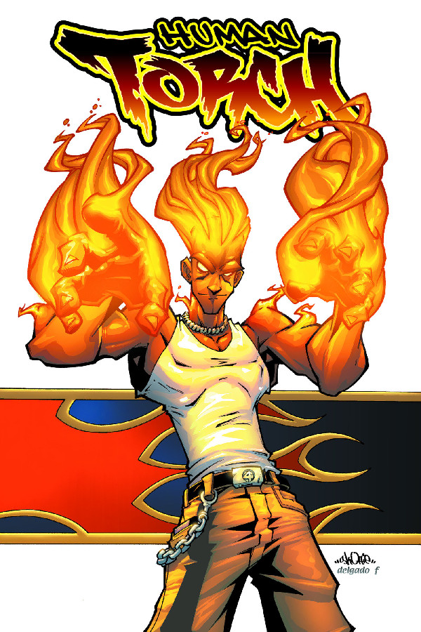 HUMAN TORCH: BURN