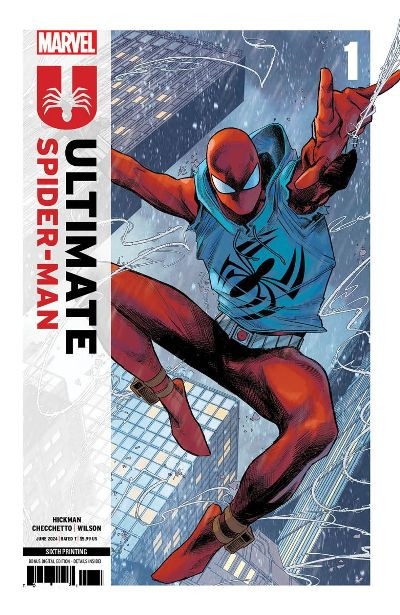 ULTIMATE SPIDER-MAN 1 MARCO CHECCHETTO 6th PRINTING VARIANT