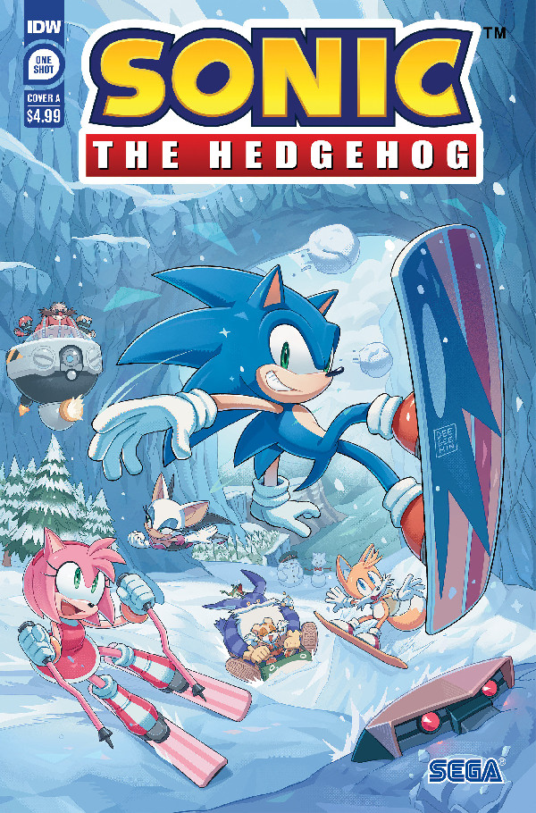 Sonic the Hedgehog: Winter Jam Cover A (Kim)