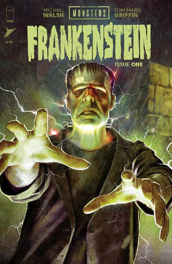 UNIVERSAL MONSTERS FRANKENSTEIN 1 (OF 4) CVR B JOSHUA MIDDLETON VAR