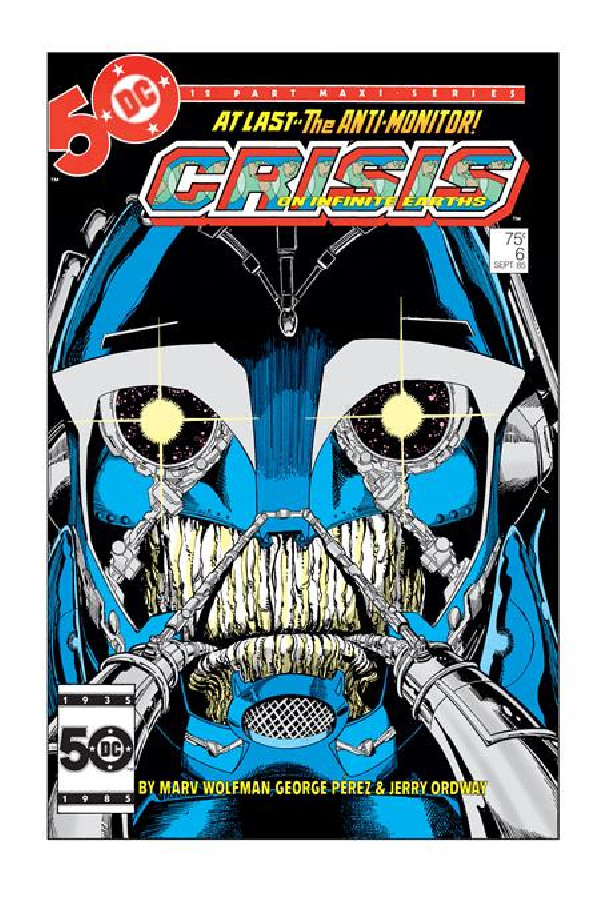 CRISIS ON INFINITE EARTHS 6 FACSIMILE EDITION CVR A GEORGE PEREZ