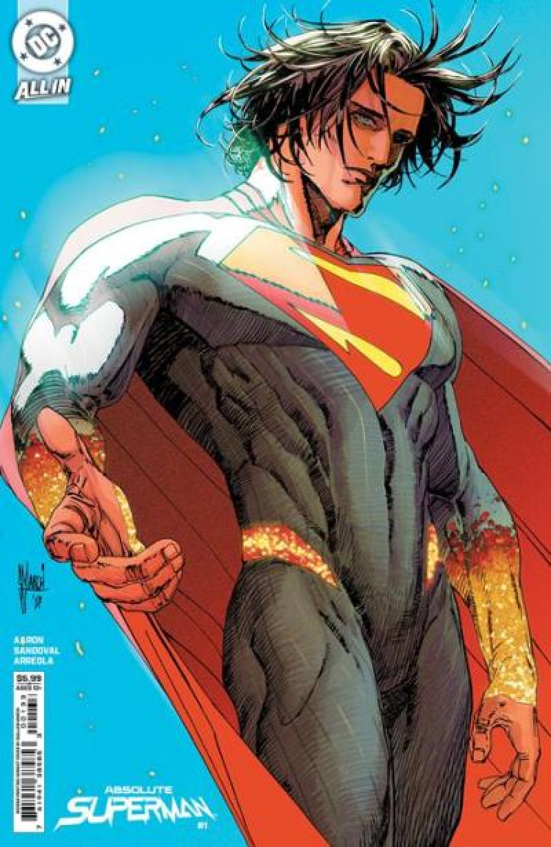 ABSOLUTE SUPERMAN 1 2nd PRINTING CVR B GUILLEM MARCH CARD STOCK VARIANT