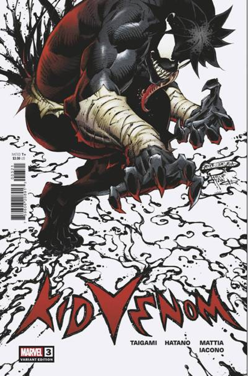 KID VENOM 3 PHILIP TAN HOMAGE VARIANT