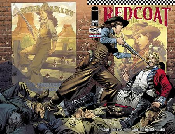 REDCOAT 10 CVR A BRYAN HITCH & BRAD ANDERSON WRAPAROUND