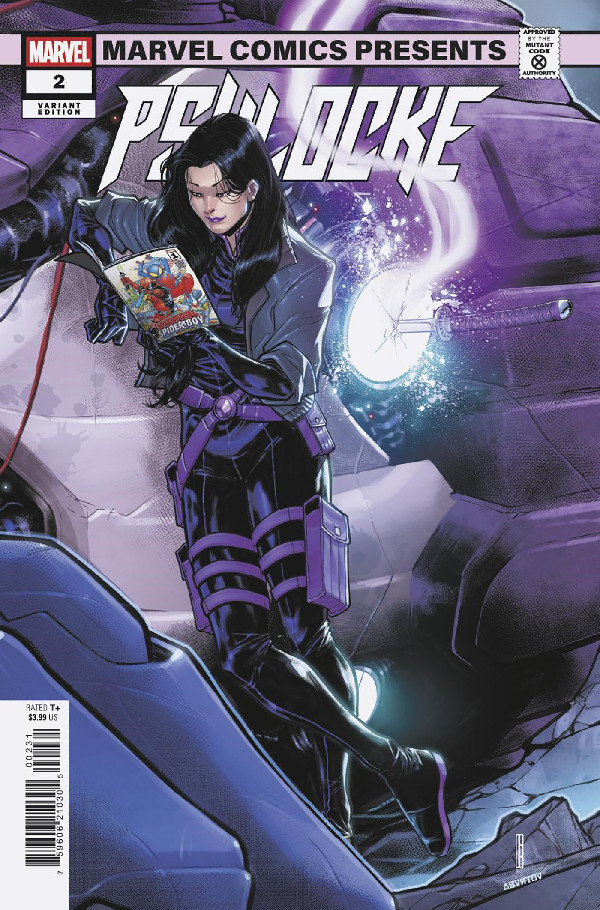 PSYLOCKE 2 DAVID BALDEON MARVEL COMICS PRESENTS VARIANT