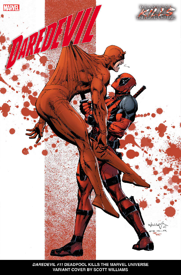 DAREDEVIL 11 SCOTT WILLIAMS DEADPOOL KILLS THE MARVEL UNIVERSE VARIANT