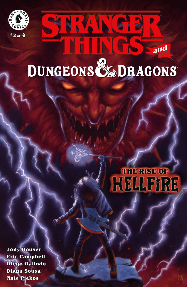 STRANGER THINGS D&D RISE OF HELLFIRE 2 CVR A WOHL