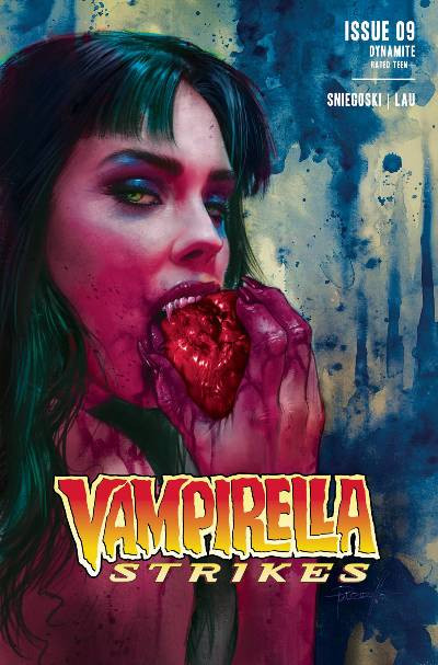 VAMPIRELLA STRIKES 9 CVR M PARRILLO ULTRAVIOLET