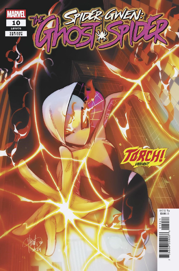 SPIDER-GWEN: THE GHOST-SPIDER 10 MIRKA ANDOLFO TORCH! VARIANT