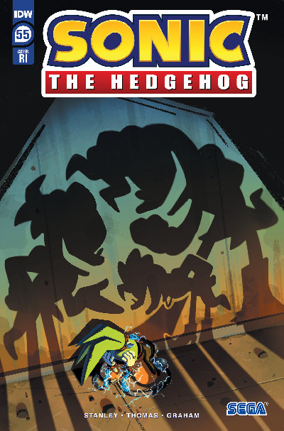 Sonic the Hedgehog #55 Variant RI (10) (Fourdraine)
