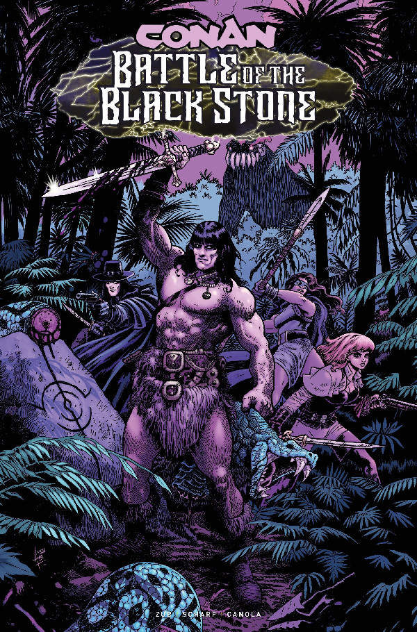 CONAN BARBARIAN BATTLE BLACKSTONE 4 (OF 4) CVR B BELANGER (