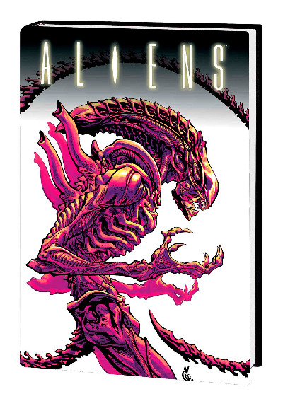 ALIENS: THE ORIGINAL YEARS OMNIBUS VOL. 4 HC D'ANDA COVER [DM ONLY]
