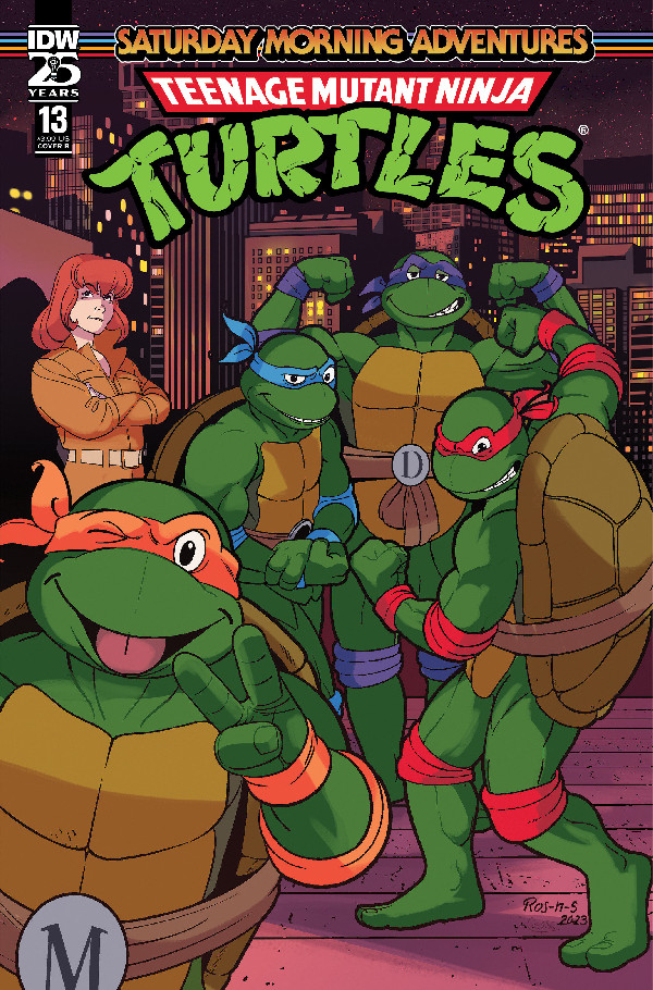 Teenage Mutant Ninja Turtles: Saturday Morning Adventures 13 Variant B (Rosanas)