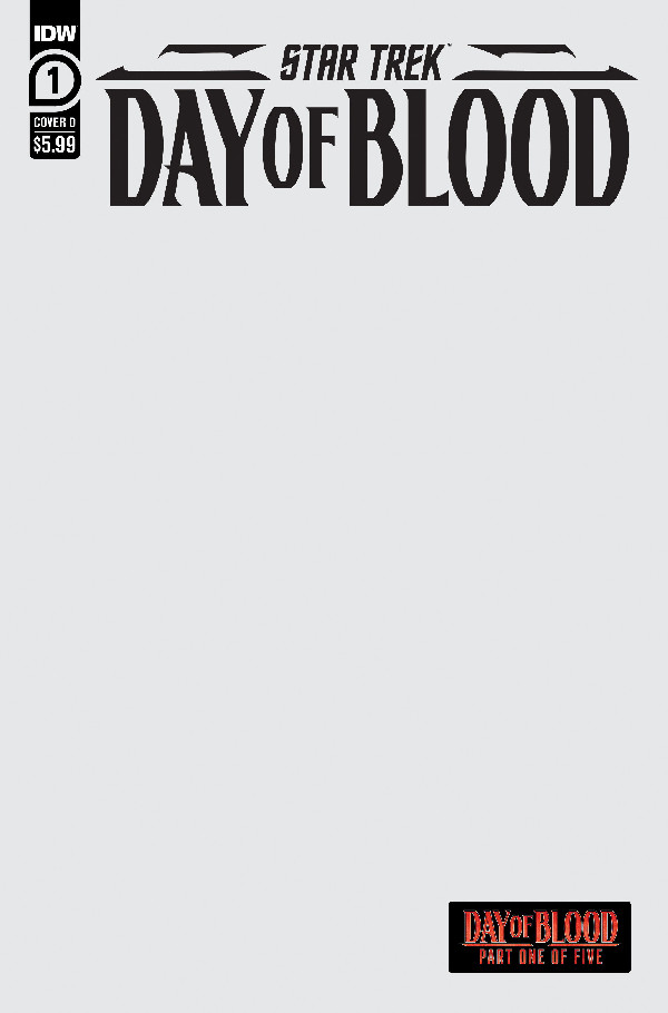 Star Trek: Day of Blood 1 Variant D (Red Sketch Variant)