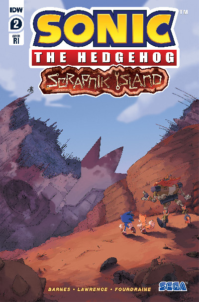 Sonic the Hedgehog: Scrapnik Island 2 Variant RI (10) (Dutreix)