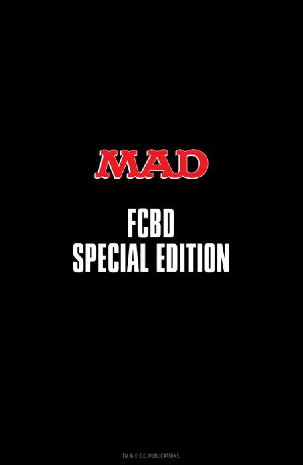 FCBD 2024 DC COMICS MAD MAGAZINE SPECIAL EDITION