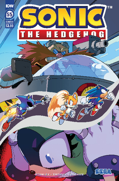 Sonic the Hedgehog 55 Variant A (Hammerstrom)