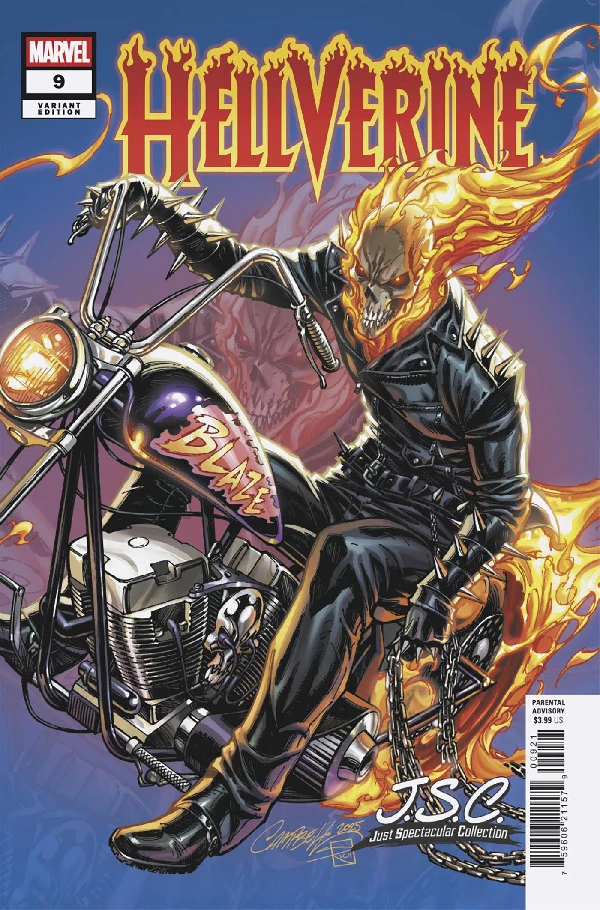アメコミリーフ　Hellverine #9 CGC 9.8 HELLVERINE 9 J. SCOTT CAMPBELL VARIANT - MARVEL COMICS - preview