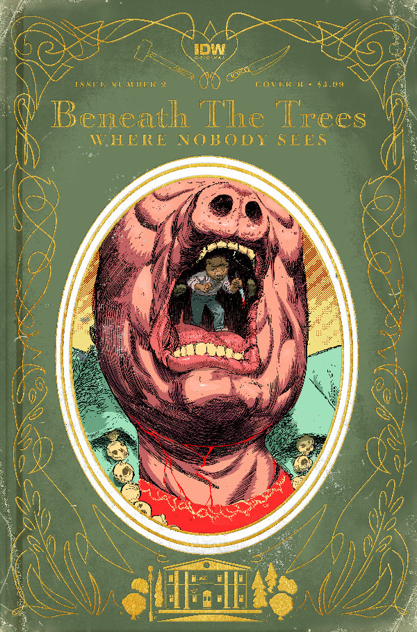 Beneath the Trees Where Nobody Sees 2 Variant B (Rossmo Storybook Variant)