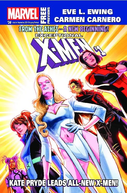 Previews Jul 2024 Marvel Comics